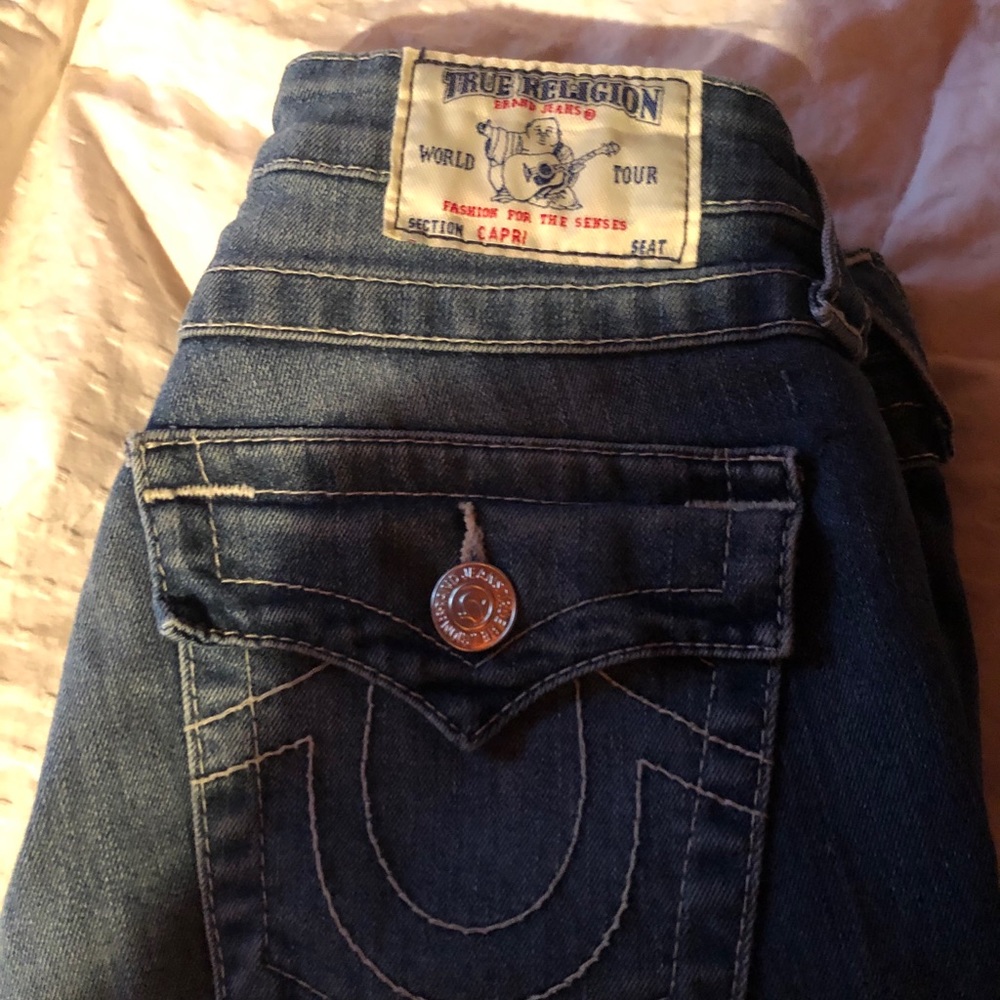 True Religion Crop Jeans